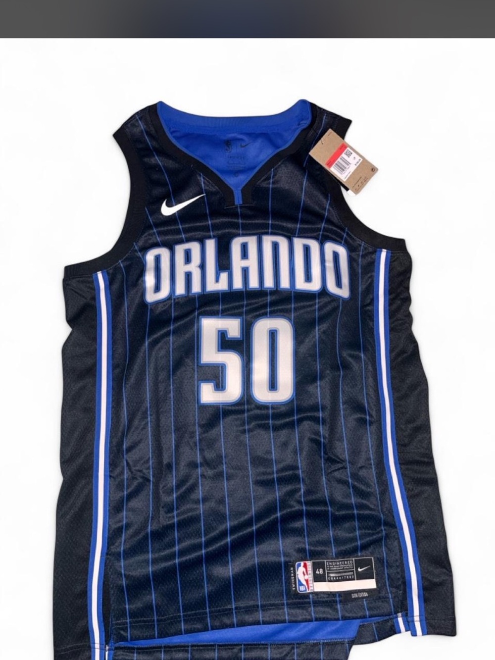 NBA Orlando Black and Blue #50 Basketball Jersey